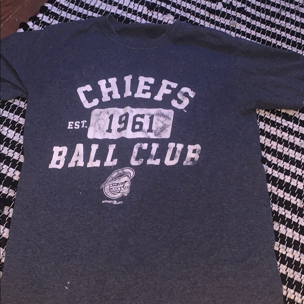 Men's Gray Chiefs Ball Club T-Shirt
